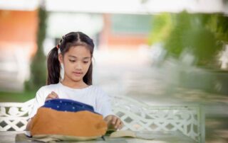 Independent Learning in a Calm Outdoor Setting